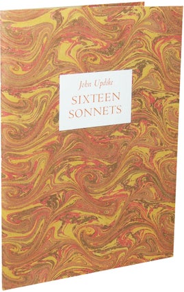 Item #1145 Sixteen Sonnets. John Updike