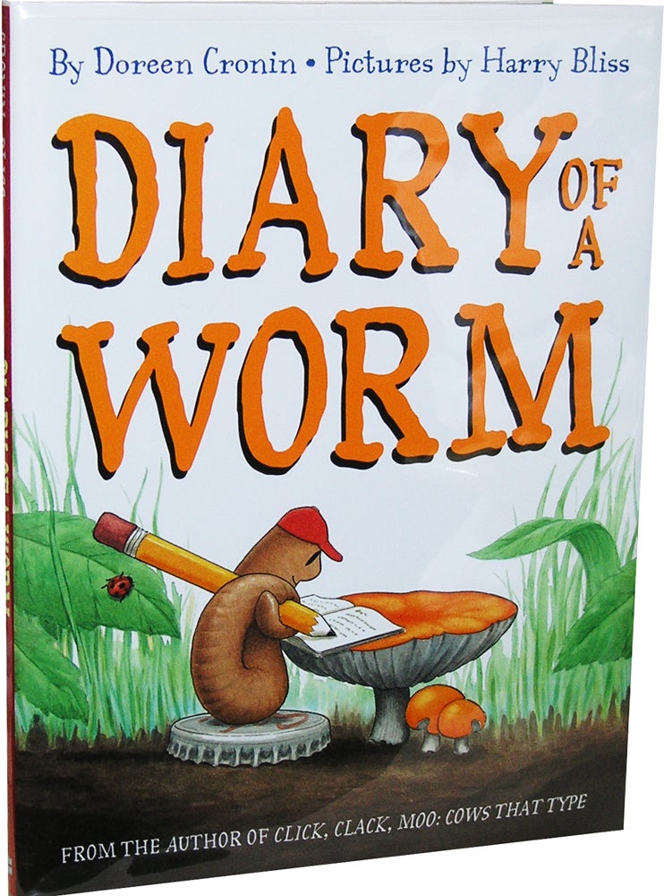 Item #1187 Diary of a Worm. Doreen Cronin.