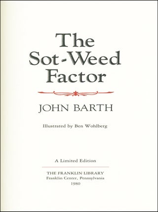 The Sot-Weed Factor