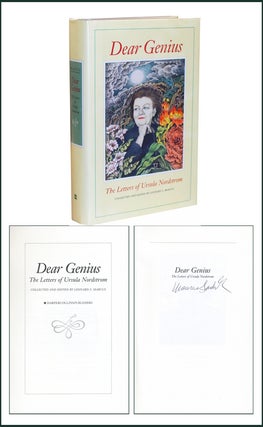 Item #1240 Dear Genius: The Letters of Ursula Nordstrom. Leonard S. Marcus Ursula Nordstrom