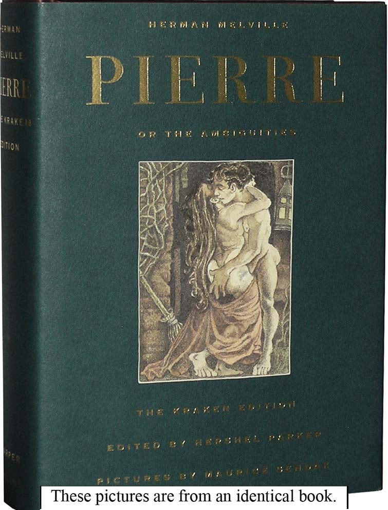 Item #1295 Pierre: or The Ambiguities : The Kraken Edition. Hershel Parker Herman Melville.