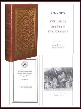 Item #1566 The Ledge Between the Streams. Ved Mehta