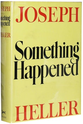 Item #1679 Something Happened. Joseph Heller