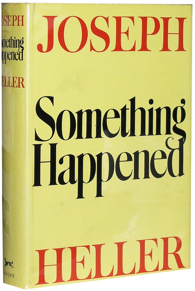 Item #1679 Something Happened. Joseph Heller.