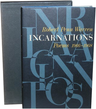 Item #1697 Incarnations: Poems 1966-1968. Robert Penn Warren