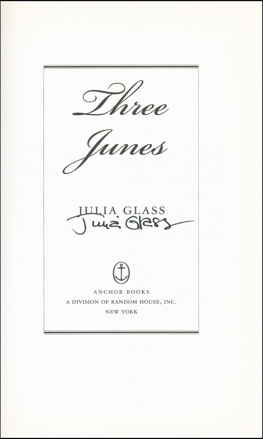 Three Junes
