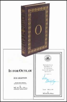 Item #2140 O Is For Outlaw. Sue Grafton
