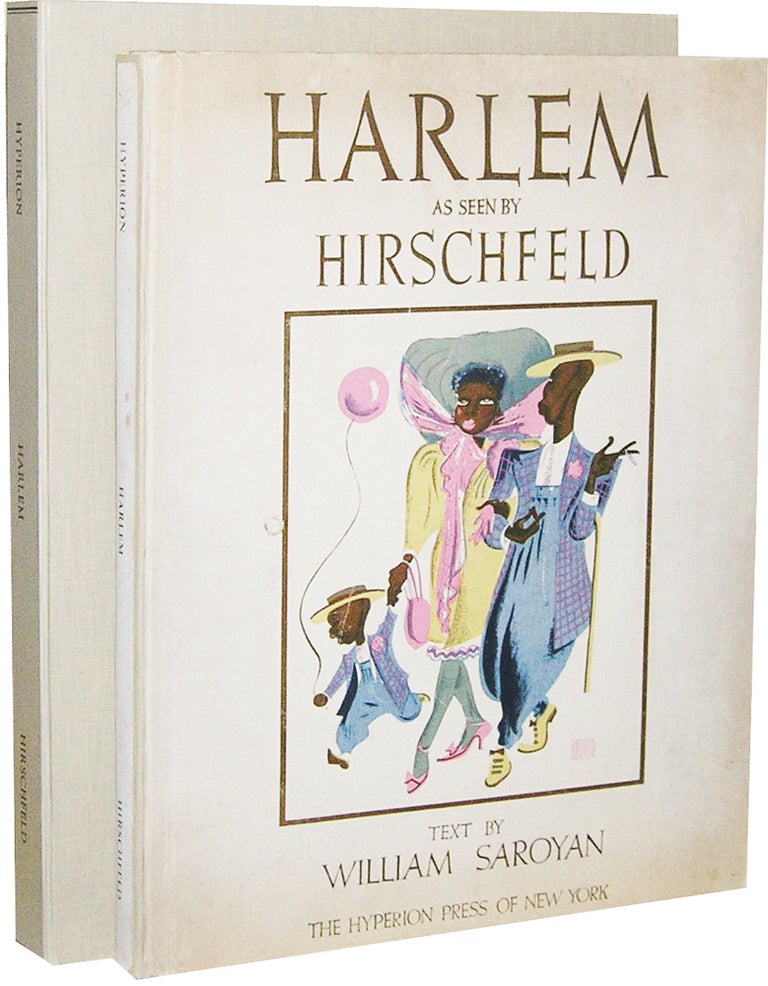 Item #2310 Harlem As Seen By Hirschfeld. William Saroyan.