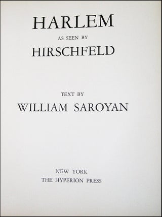 Harlem As Seen By Hirschfeld