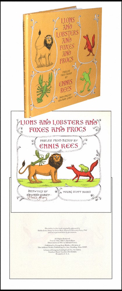 Item #2394 Lions and Lobsters and Foxes and Frogs. Ennis Rees.