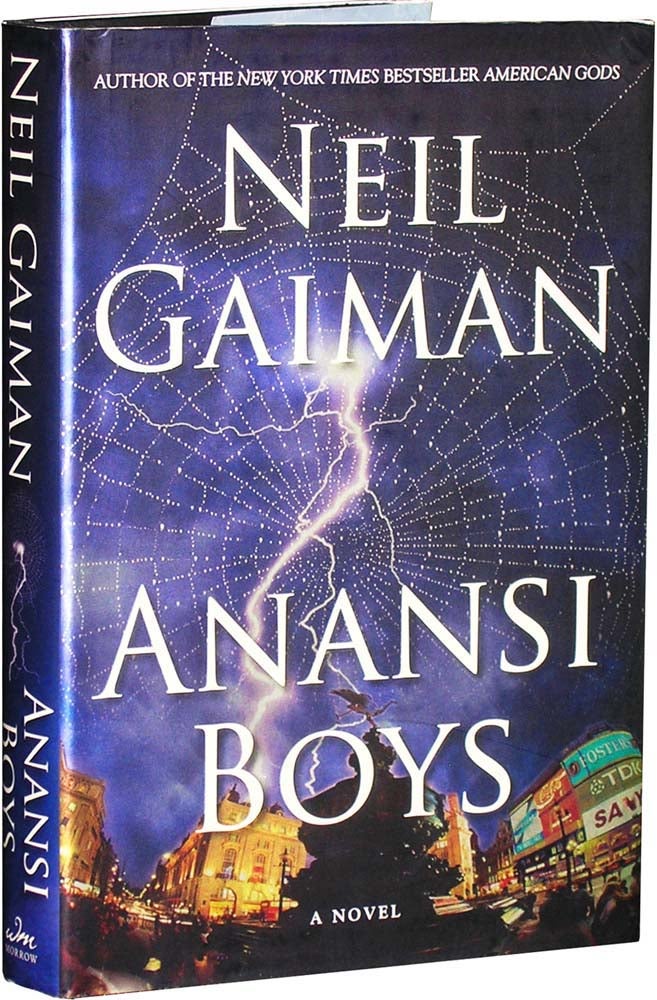 Item #2481 Anansi Boys. Neil Gaiman.