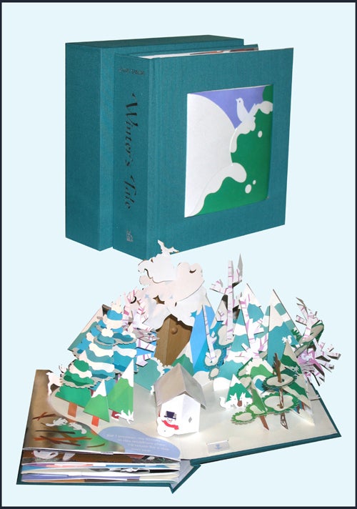 Item #2565 A Winter's Tale: A Deluxe Limited Pop-Up Book. Robert Sabuda.