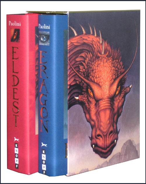 Item #2643 Eragon and Eldest (2 Vol.). Christopher Paolini.