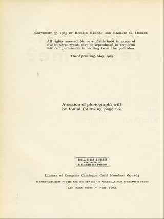Where's The Rest Of Me?: The Ronald Reagan Story