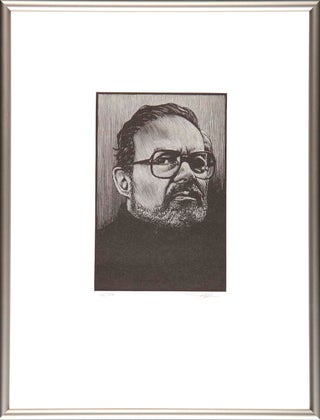 Item #3315 Maurice Sendak: Portrait (Signed framed). Barry Moser