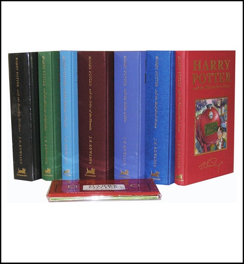 Complete HARRY POTTER Hardcover Book Set books: 1-7
