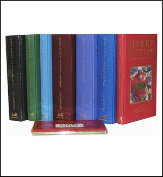 Item #3689 Harry Potter Harry Potter Complete set Deluxe [7 Vol. ++]. J. K. Rowling
