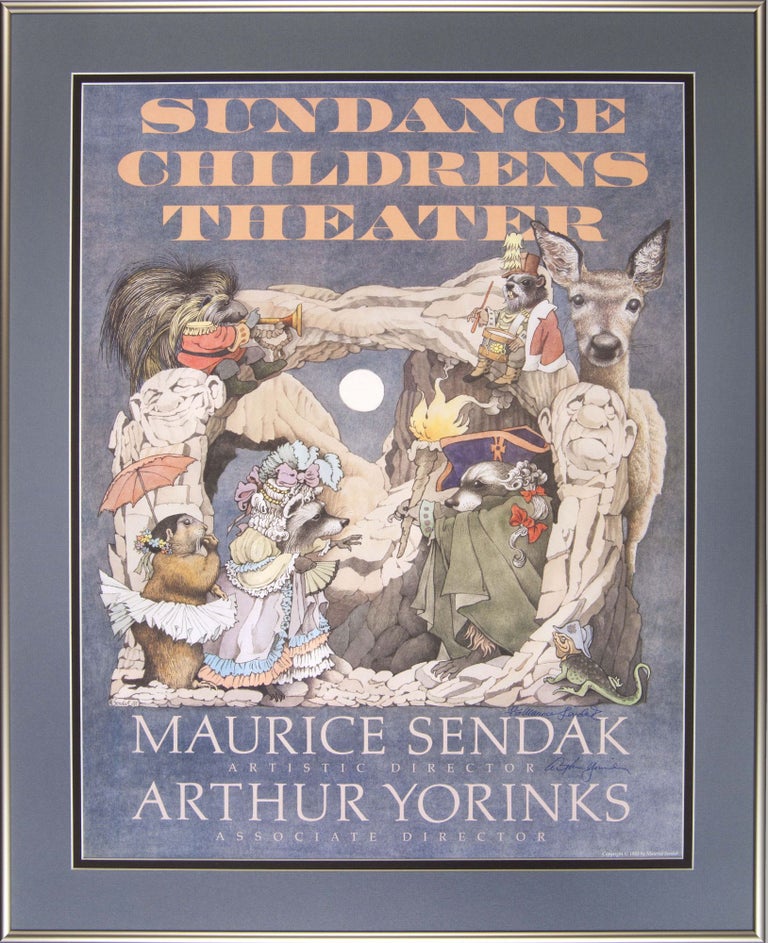 Item #4100 Sundance Children's Theater: [Framed poster signed by Maurice Sendak and Arthur Yorinks]. Maurice Sendak.