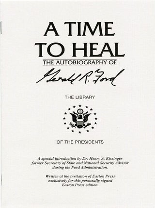 A Time to Heal