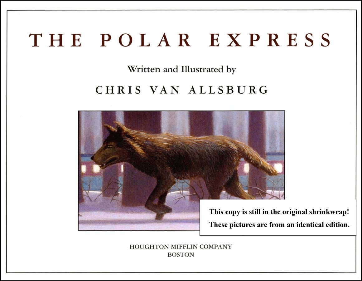 chris van allsburg polar express illustrations
