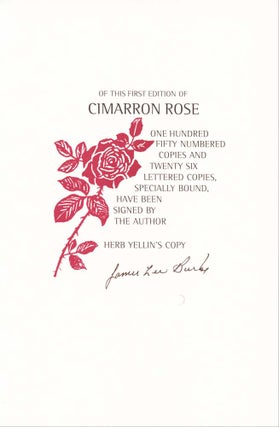 Cimarron Rose - "Herb Yellin's copy"