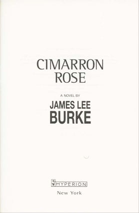 Cimarron Rose - "Herb Yellin's copy"