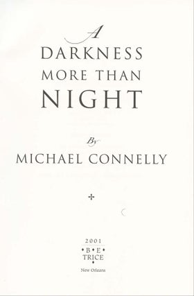 A Darkness More Than Night: Herb Yellin's copy"