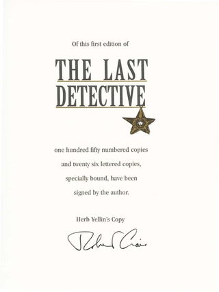 The Last Detective: "Herb Yellin's copy"