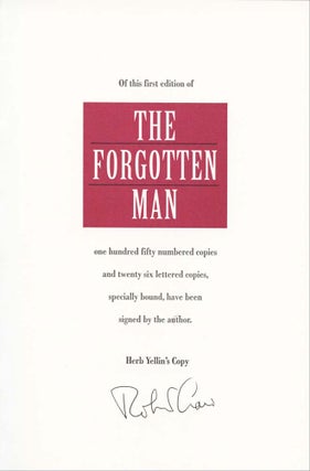The Forgotten Man: "Herb Yellin's copy"