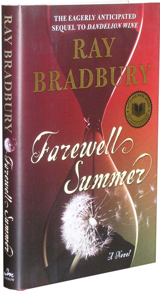 Item #4559 Farewell Summer: Herb Yellin's copy. Ray Bradbury.