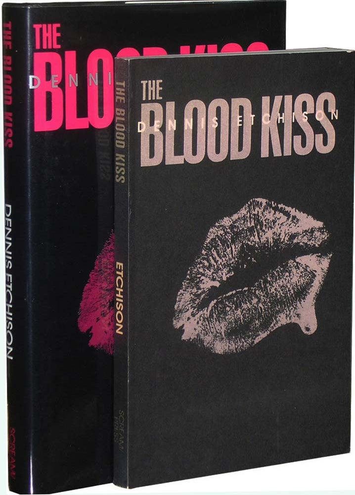 Item #4564 The Blood Kiss - 2 Vol. - Herb Yellin's copies. Dennis Etchison.