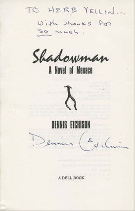 Shadow Man proof: Herb Yellin's copy