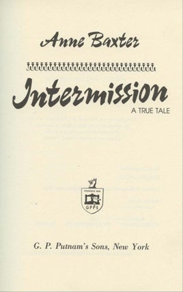Intermission: A True Tale