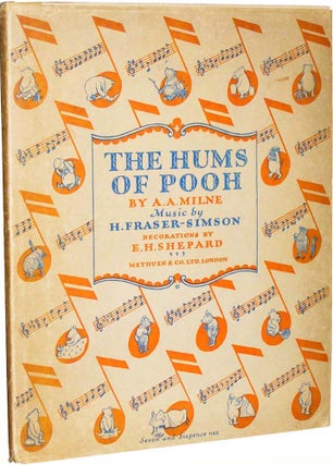 Item #4617 The Hums of Pooh. H. Fraser-Simson with