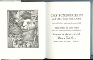 The Juniper Tree and Other Tales from Grimm [Deluxe edition with two signed Prints]