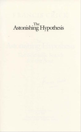 The Astonishing Hypothesis