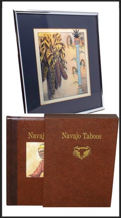 Item #4807 Navajo Taboos [ Signed Artist's Proof and Signed Original Illustration ]. Tony...