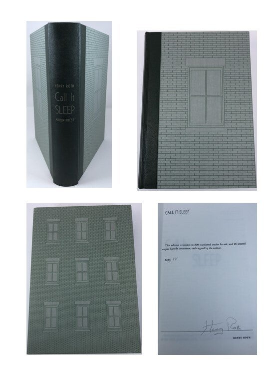 Henry Roth Call It Sleep | Henry Roth | Limited Signed and Numbered Edition