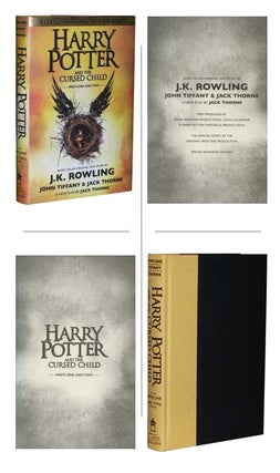 Item #4836 Harry Potter and the Cursed Child [ True First ]. J. K. Rowling