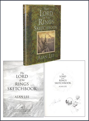 Item #4895 Lord of the Rings Sketchbook. Alan Lee
