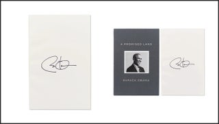 Item #4943 A Promised Land: Deluxe Signed Edition [ Sealed & Signed ]. Barack Obama