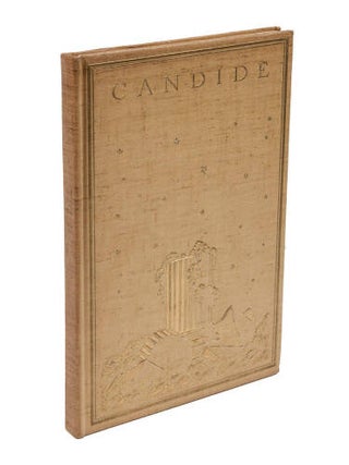 Item #4985 Candide. Rockwell Kent Jean Francois Marie Arouet de Voltaire