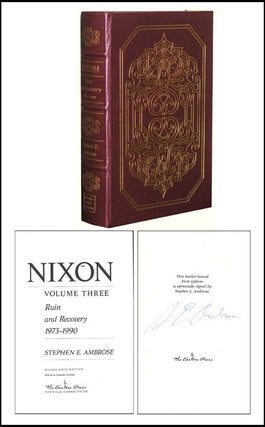 Item #5031 Nixon: Ruin and Recovery 1973-1990. Stephen E. Ambrose