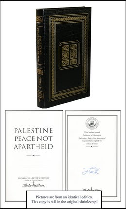 Item #5035 Palestine: Peace Not Apartheid. Jimmy Carter