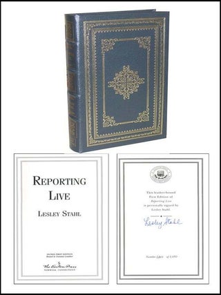 Item #5093 Reporting Live. Lesley Stahl