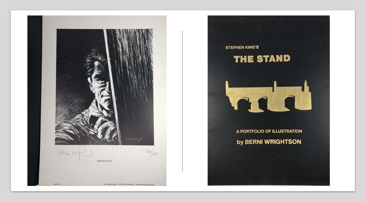 Stand Signed The Stand Limited Deluxe Signed Edition | Stephen King Bernie Wrightson ...