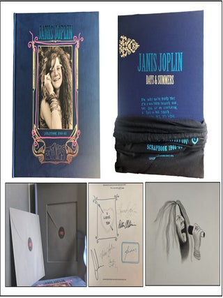 Item #5403 Janis Joplin: Days & Summers Scrapbook 1966-68 [ Deluxe Limited complete with...