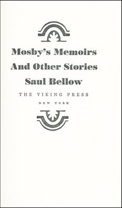 Mosby's Memoirs & Other Stories
