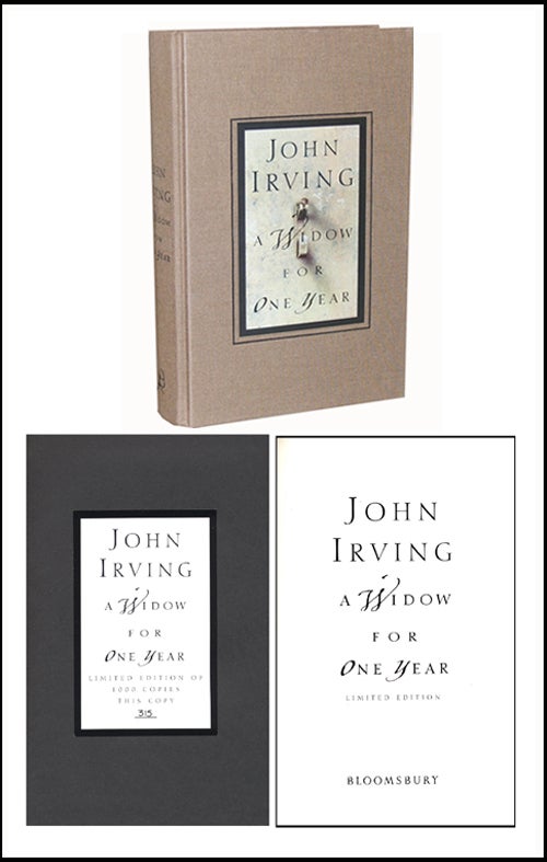 Item #878 A Widow For One Year. John Irving.