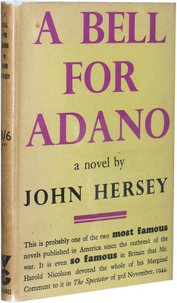 Item #898 A Bell For Adano. John Hersey